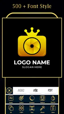 Luxury Logo Maker android App screenshot 0