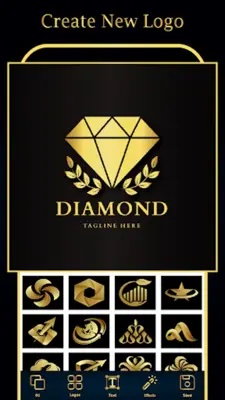 Luxury Logo Maker android App screenshot 1