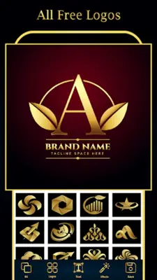 Luxury Logo Maker android App screenshot 4